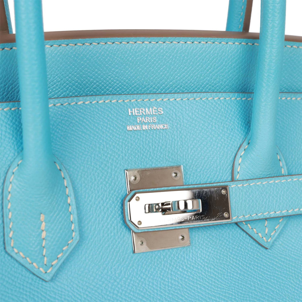 Pre-owned 35 Celeste Epsom Leather Handbag W37853