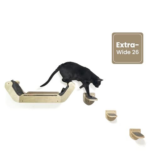 Wall Mounted Cat Furniture Set of 3 J83734