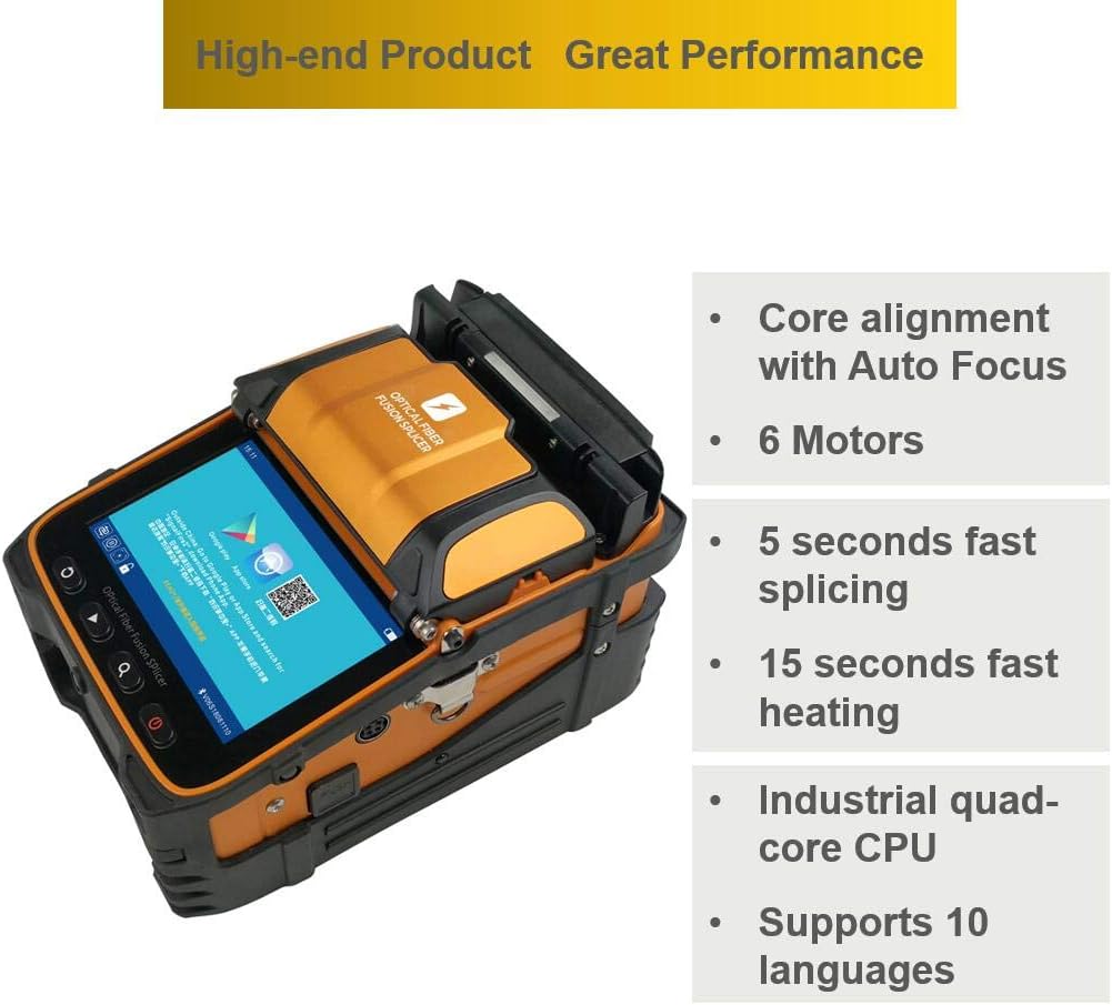 Fusion Splicer Toolbox Kit with Auto Focus and 6 Motors J889993