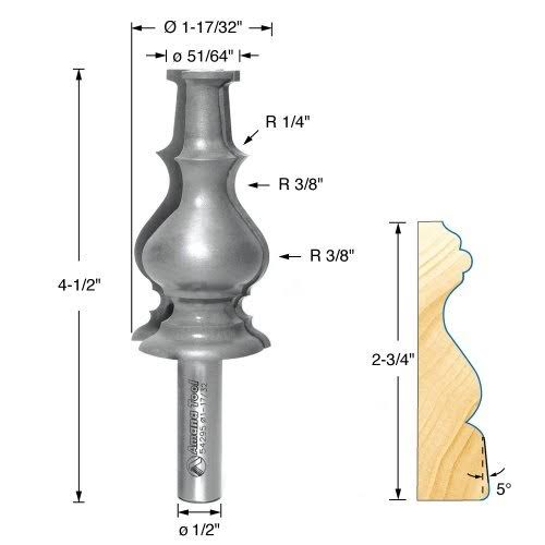 Carbide Tipped Door Casing L498