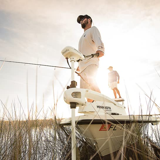 55 Lb. Thrust 52 In. Shaft Saltwater Electric Trolling Motor A7415