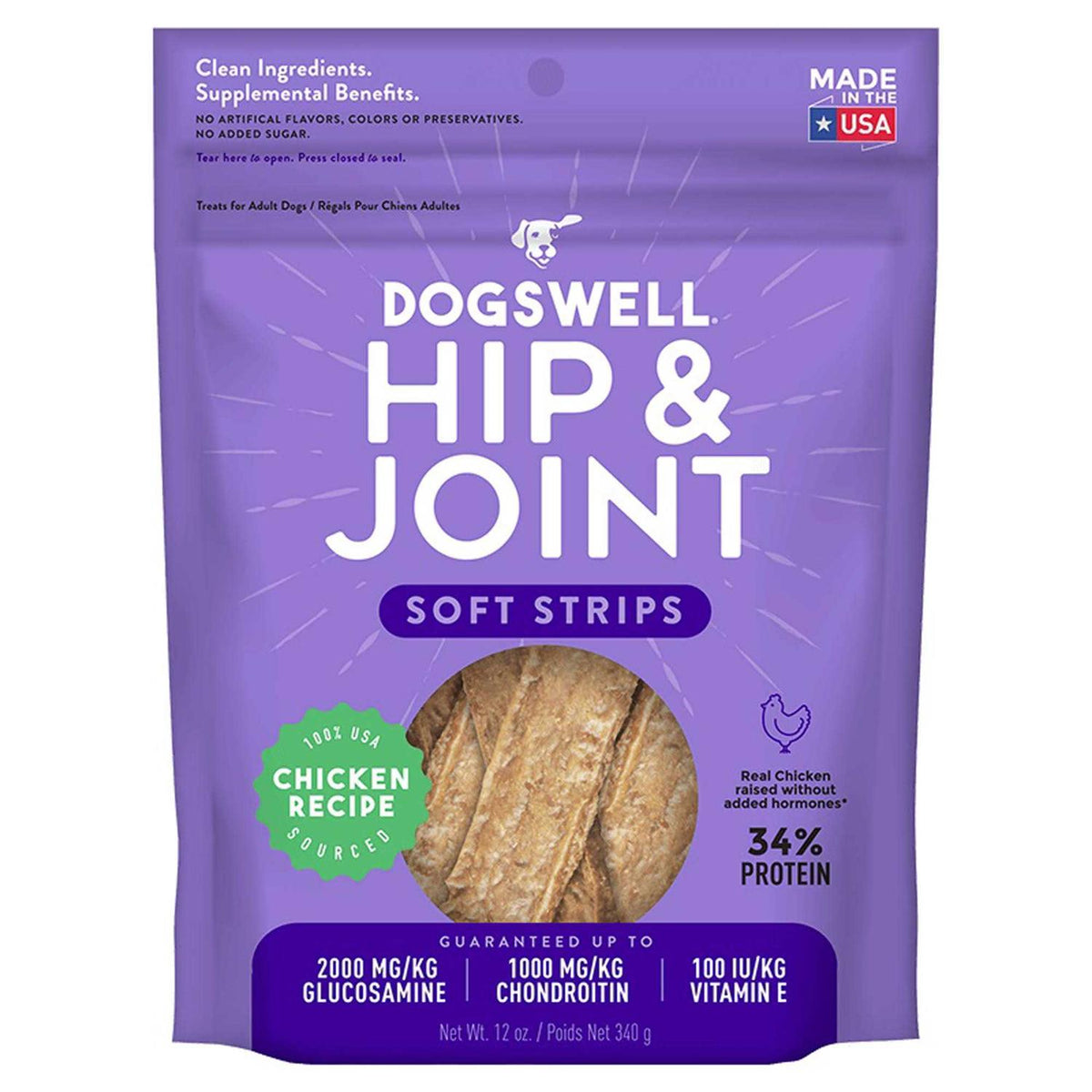 Chicken Soft Strips Dog Treats W51973