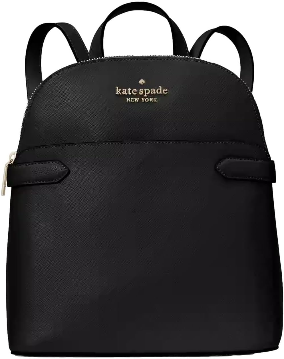 Black Saffiano Leather Medium Backpack B478660