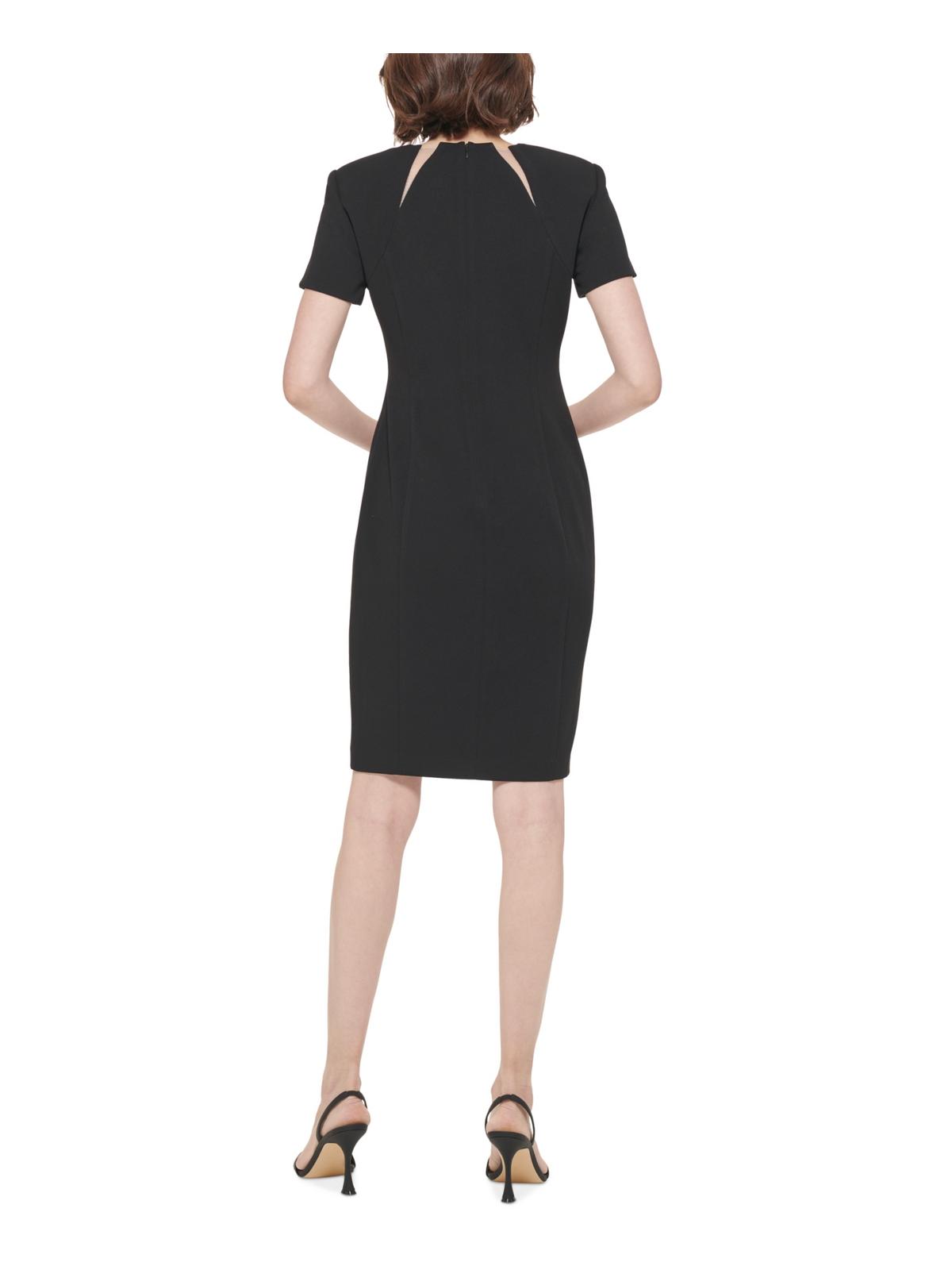 Cutout Knee-Length Sheath Dress W244