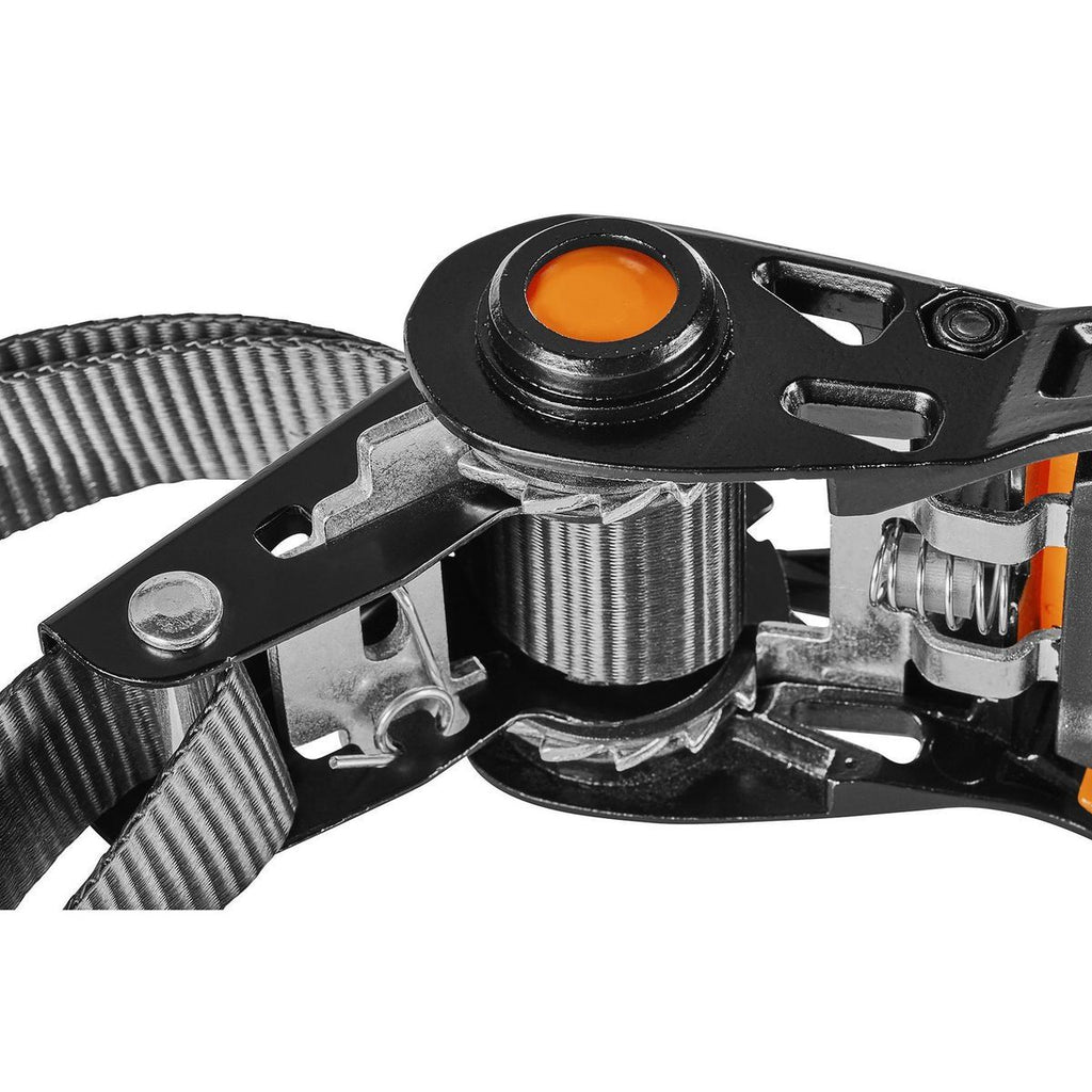 500 lb. Capacity 1 in. x 12 ft. Ratcheting Tie-Downs, 2-Pack M893