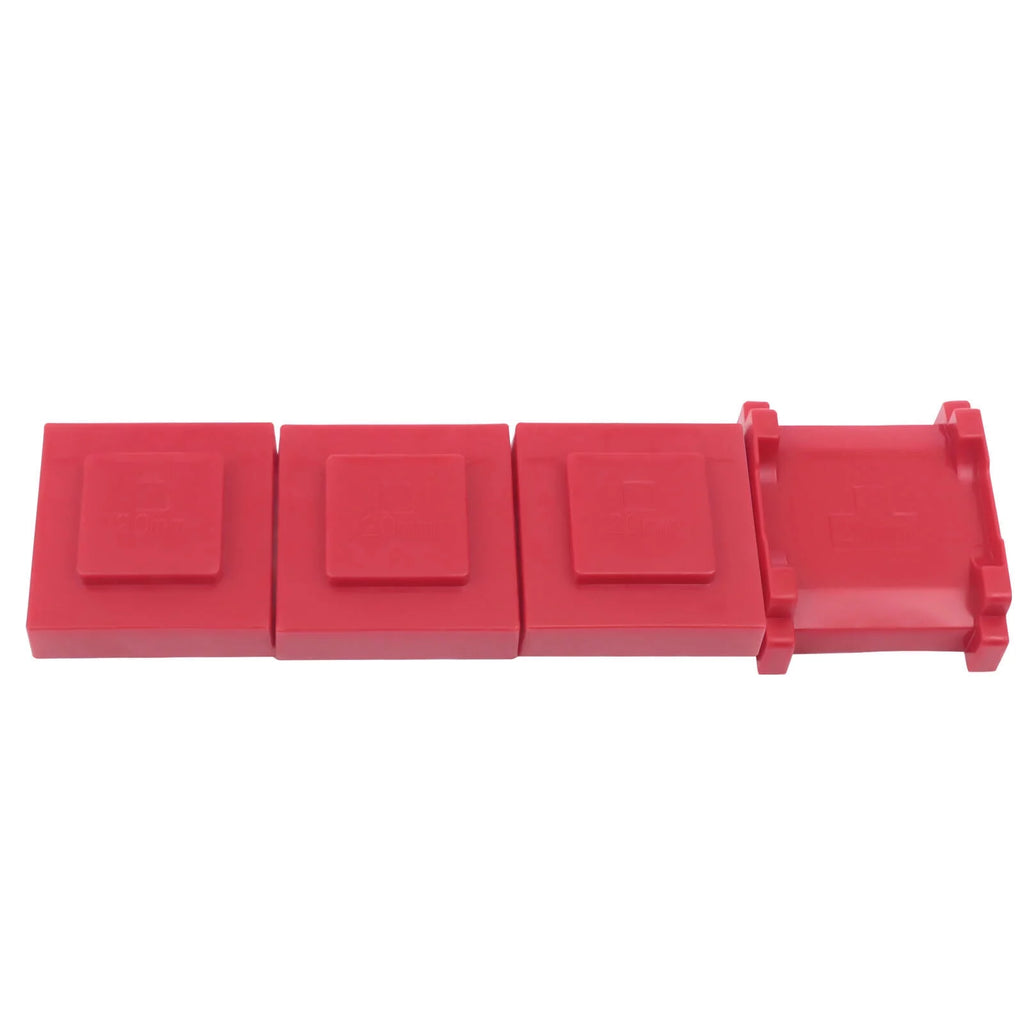 Furniture Roller Set Moving Tool Wheels Red Y921116