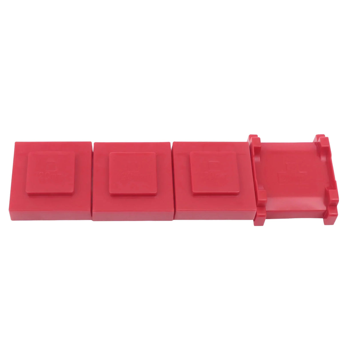 Furniture Roller Set Moving Tool Wheels Red Y921116