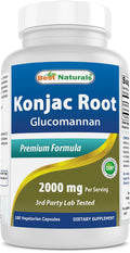 Konjac Root 2000mg Tablets 180 Count E22194