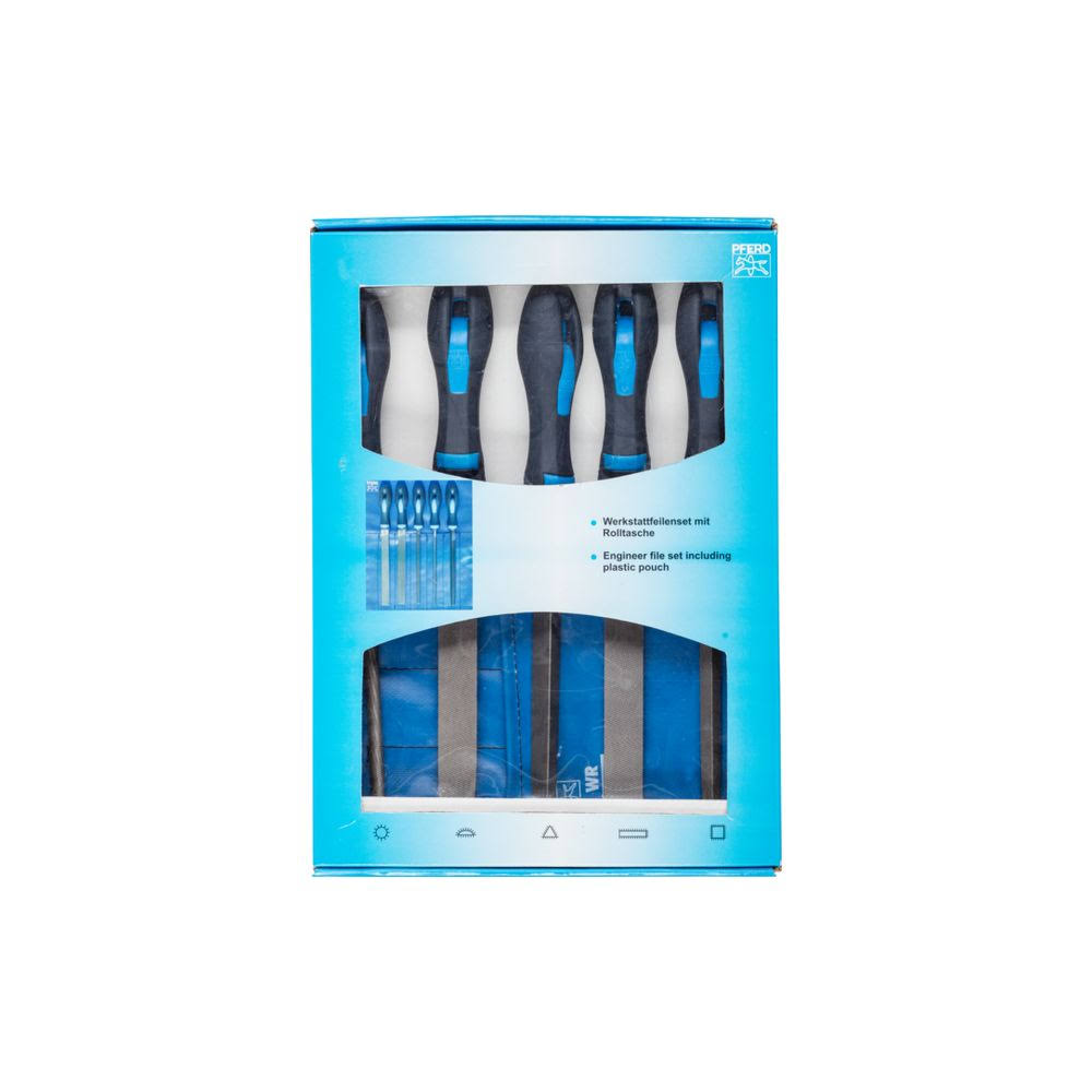 Machinist File Set, 5 Pieces, 8 in L K966