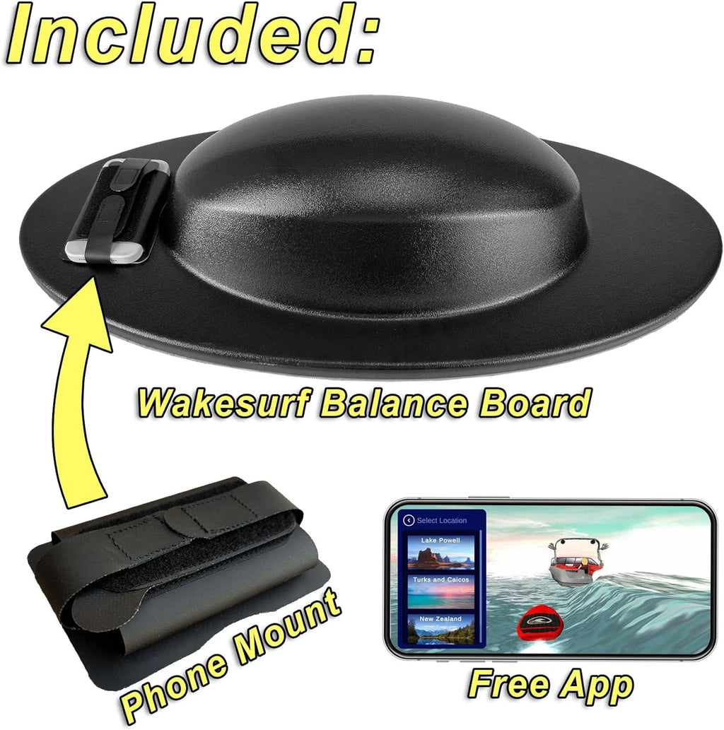 Wakesurf Balance Board with Phone Mount Z810