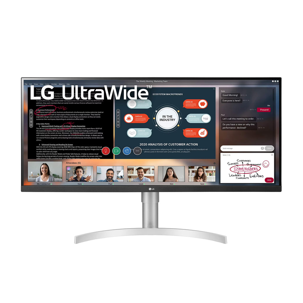 34" 21:9 FHD IPS Monitor with DisplayHDR 400 P1873
