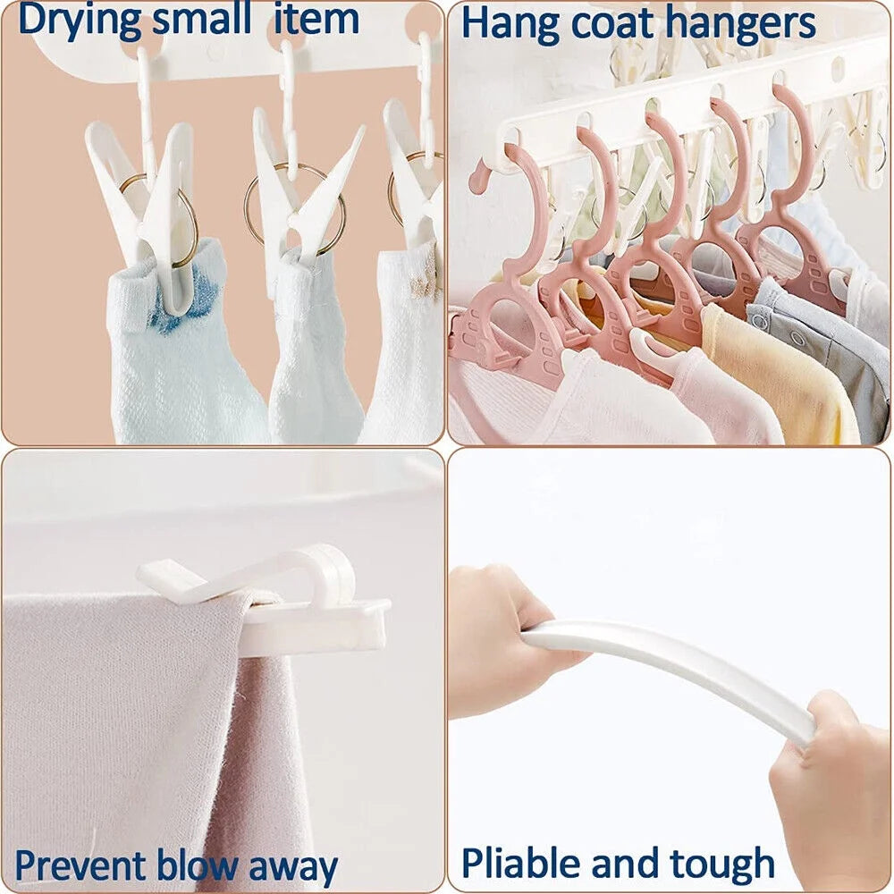 360 °Rotation Tripod Drying Rack Laundry Hanger Y6537