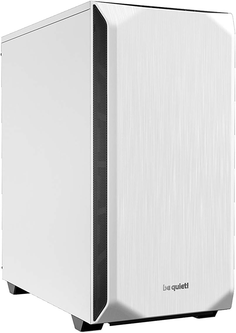 Black Mid Tower ATX Case with Tempered Glass Window Y82393