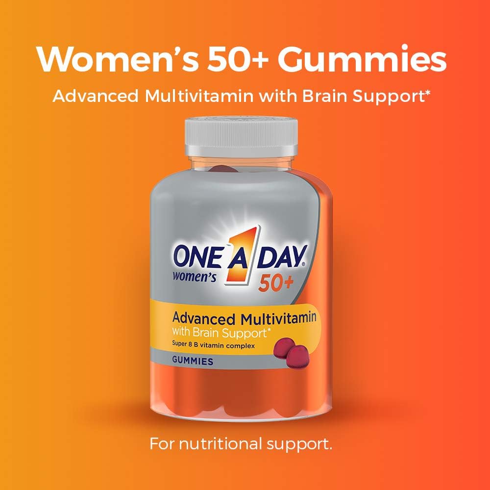 Women's 50+ Advanced Multivitamin Gummies, 110 Count M917
