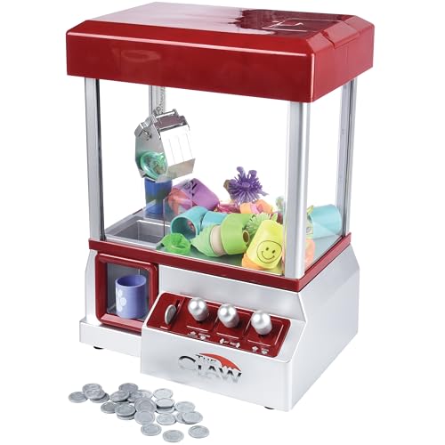 Electronic Mini Claw Machine, 30 Tokens, 10" x 7.90" x 13.5" Z769