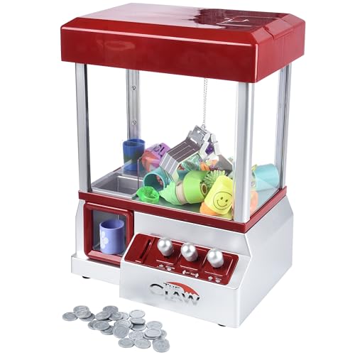 Electronic Mini Claw Machine, 30 Tokens, 10" x 7.90" x 13.5" Z769