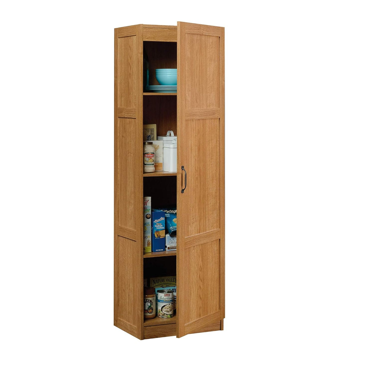 Oak Storage Cabinet J434