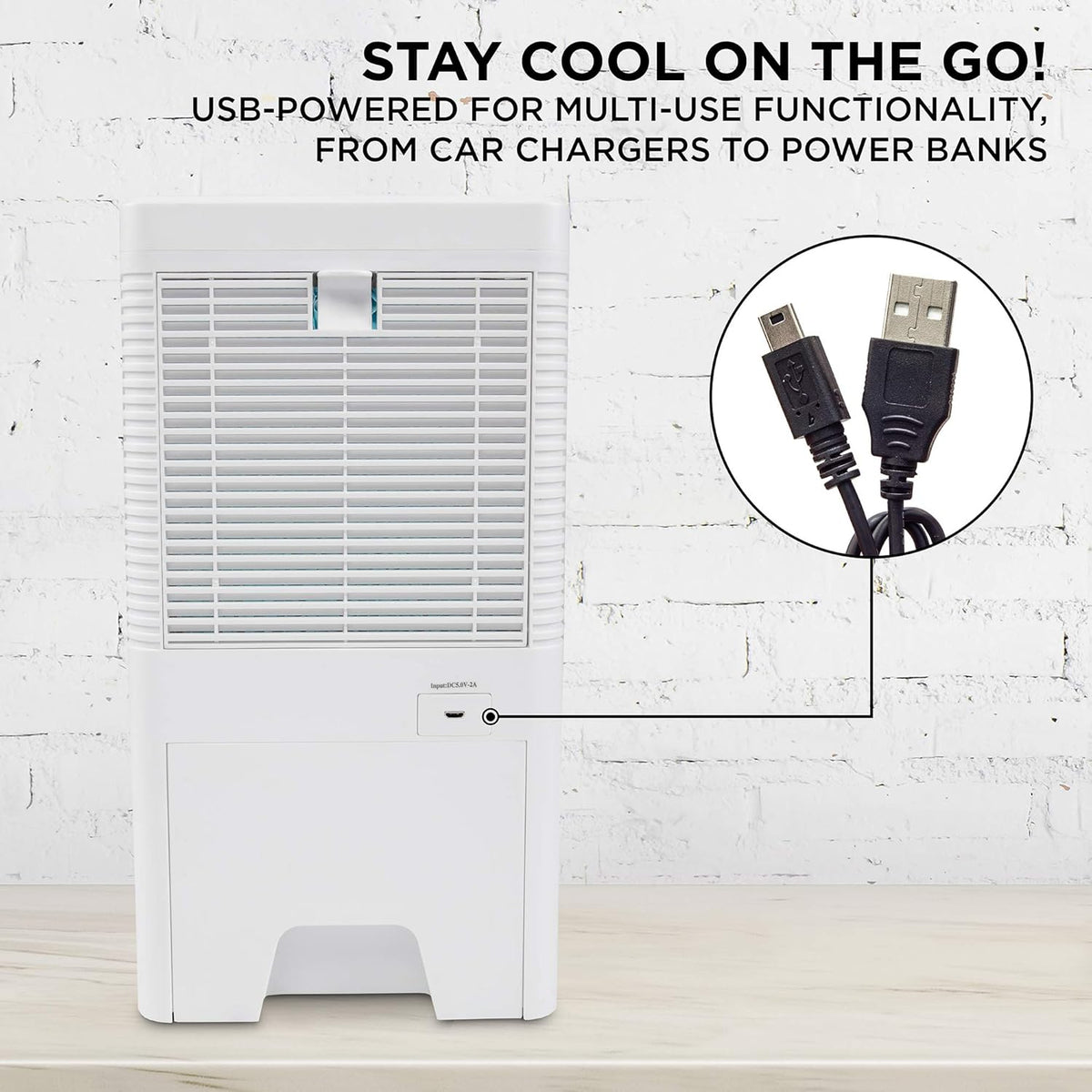 Mini Air Cooler with 2-Speed Fan R1595