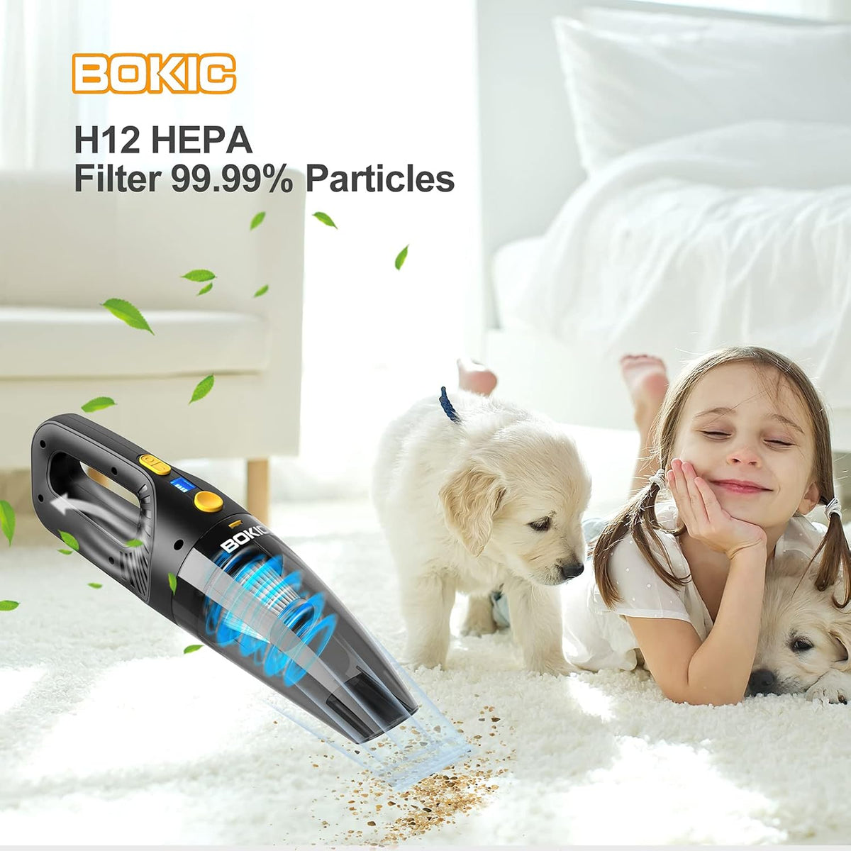 Cordless Handheld Car Vacuum Cleaner 8000Pa I6695