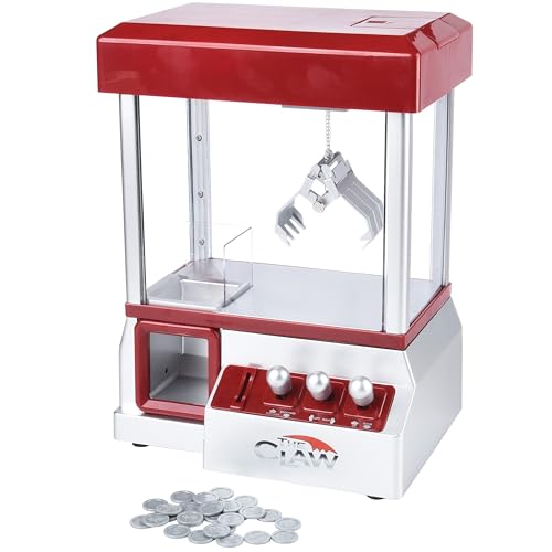 Electronic Mini Claw Machine, 30 Tokens, 10" x 7.90" x 13.5" Z769