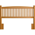 Traditional Full/Queen Wood Headboard in Country Pine S375