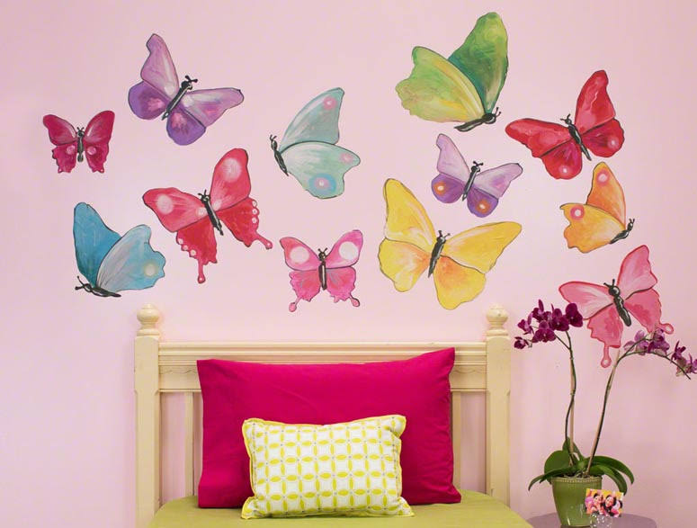 Butterfly Arbor Peel and Place Wall Decal X156410