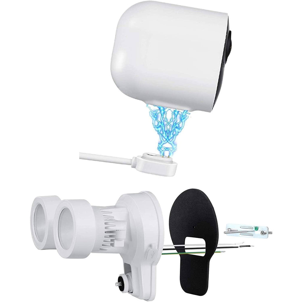 3-in-1 Floodlight, Charger and Mount (White) L656375