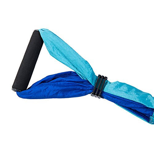 Aerial Yoga Hammock Swing with Six Handles and Steel Carabiners T977927