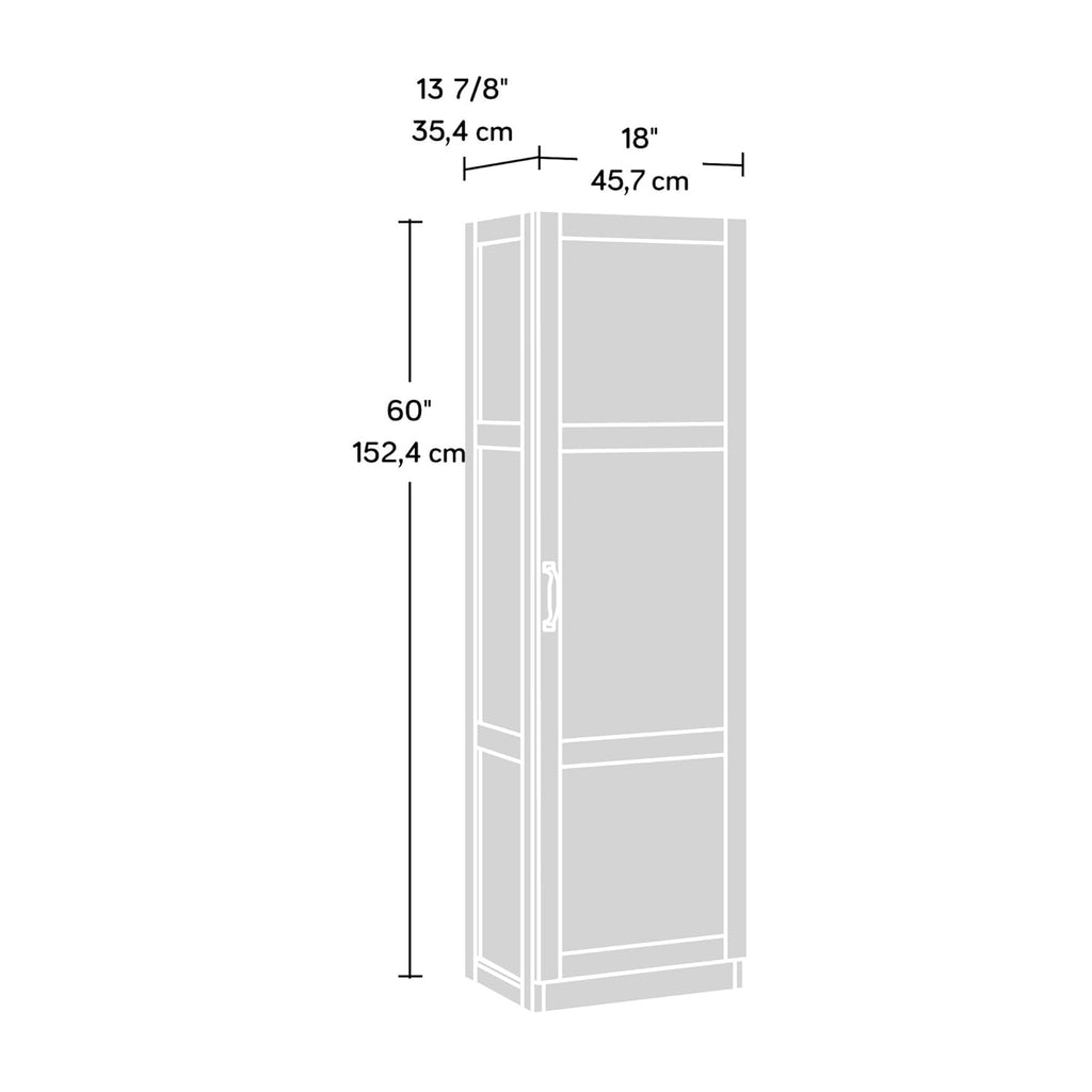 Oak Storage Cabinet J434