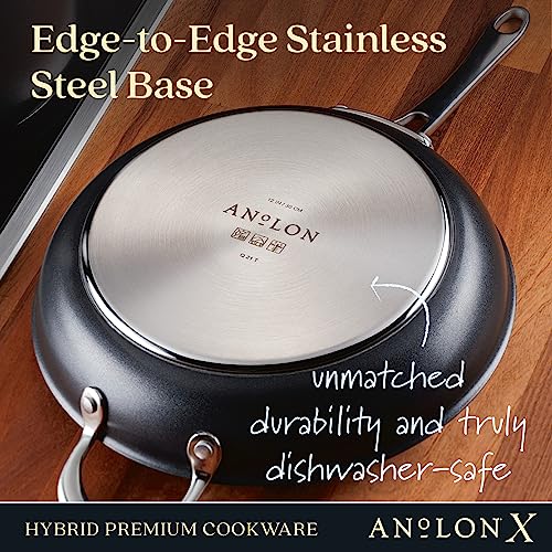 12 Piece Nonstick Induction Cookware Set Charcoal Gray C1985
