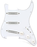 White Loaded Pickguard E8362