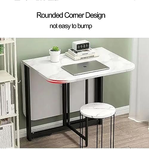 Drop Leaf Folding Wooden Dining Table L418237
