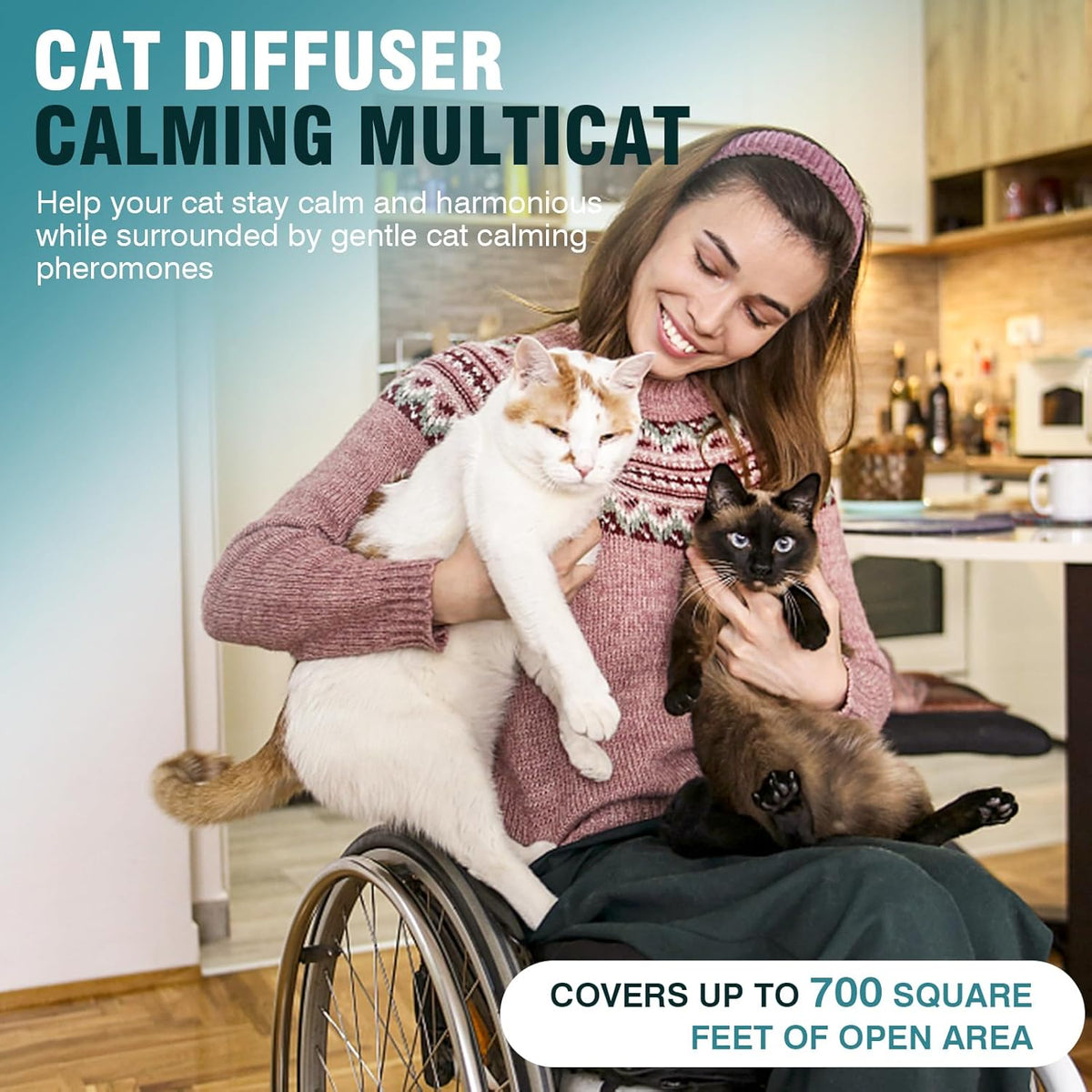 Cat Calming Pheromone Diffuser 48ml Refill B5771