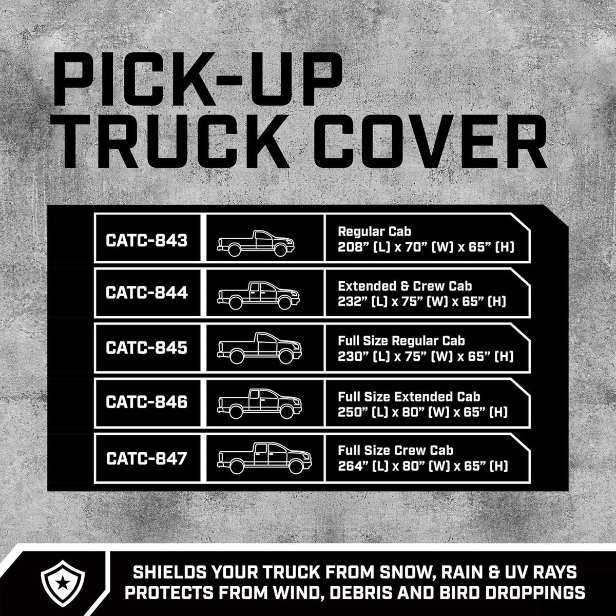 Waterproof All Weather Outdoor Car Cover P282502