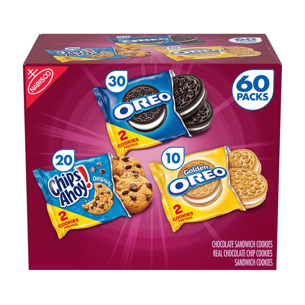 60 pcs Cookie Variety Pack J8254