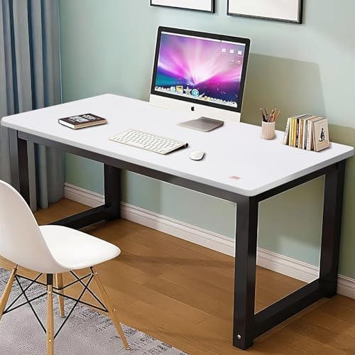 White 55" x 28" x 1" Solid Particle Board Desk Top Z2759