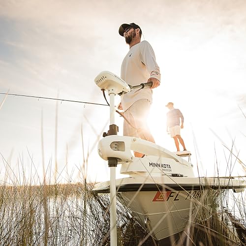 55 Lb. Thrust 52 In. Shaft Saltwater Electric Trolling Motor A7415