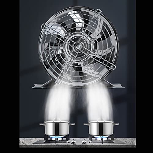 6/7/8 Inch Exhaust Fan with Mounting Base and Protection Mesh U88231