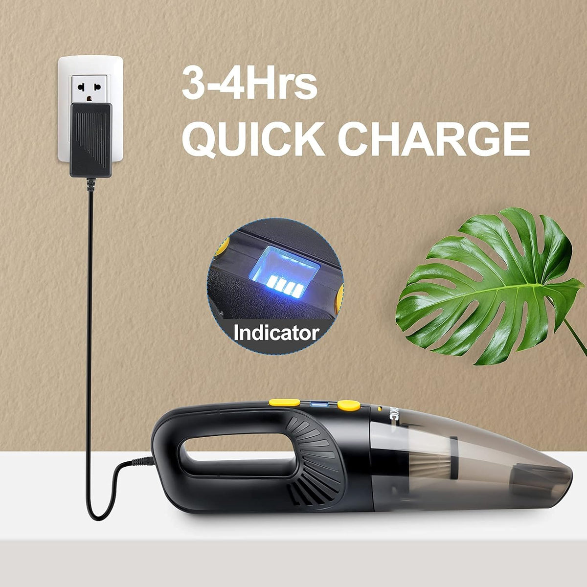 Cordless Handheld Car Vacuum Cleaner 8000Pa I6695