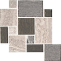 Mixed Glass Porcelain Mosaic Tile L2188