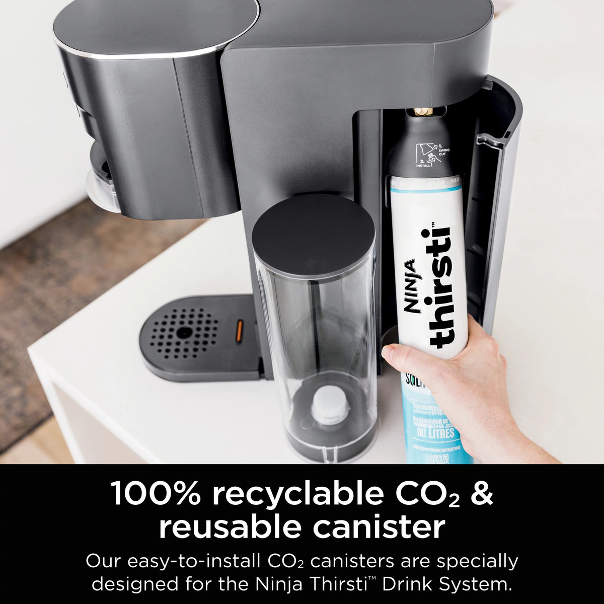 Gray Drink System with CO2 Canister and 48oz Reservoir X512167