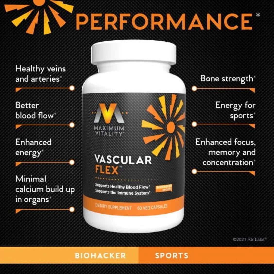 Vascular Flex with Vitamins D3 & K2 K989053