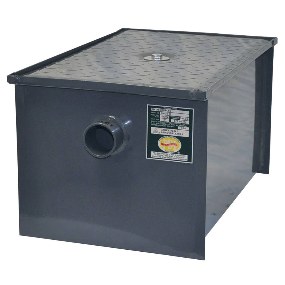 30 lbs Carbon Steel Grease Traps K8556