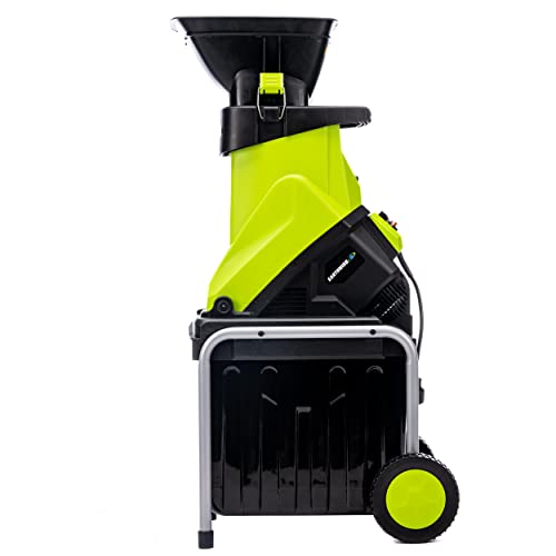 15-Amp Electric Garden Chipper with Collection Bin N6131