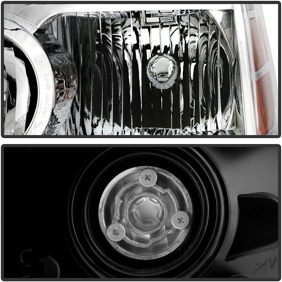 2004-2015 Nissan Titan Armada Headlights Replacement Driver + Passenger H98756