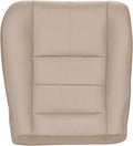 Driver Bottom Replacement Leather Seat Cover Camel Tan Q1056