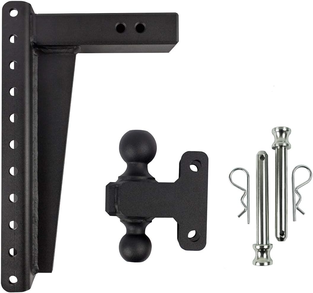 2.5" Adjustable Heavy Duty Trailer Hitch with Dual Ball F426