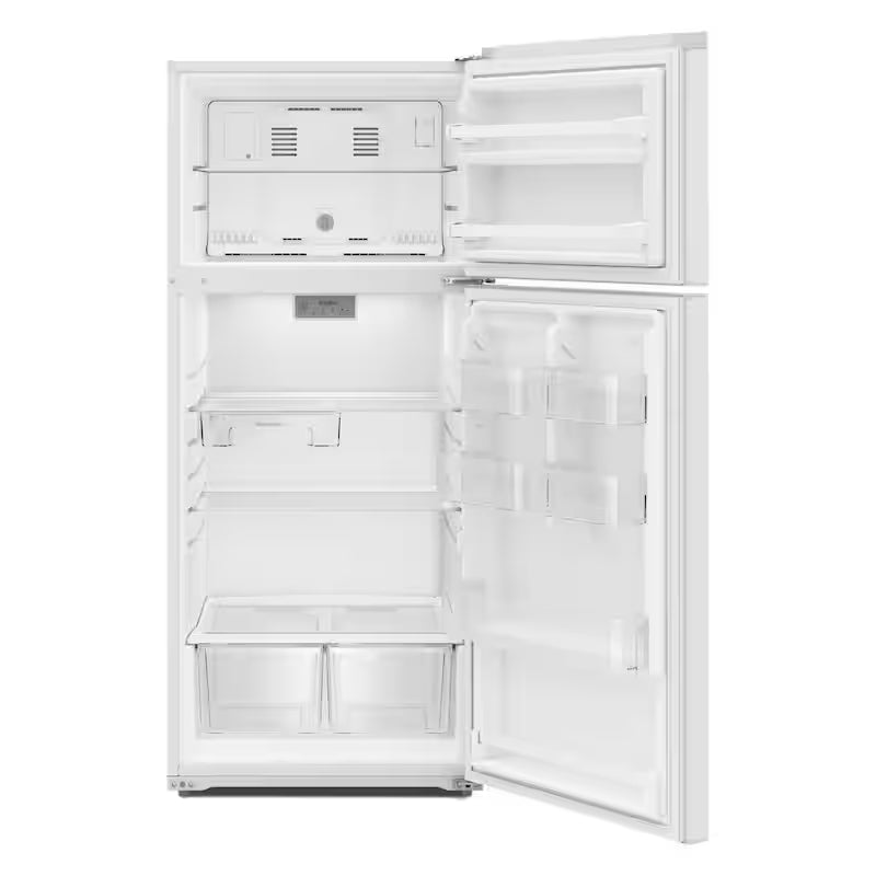 10.0 cu. ft. White Top Freezer Refrigerator S609