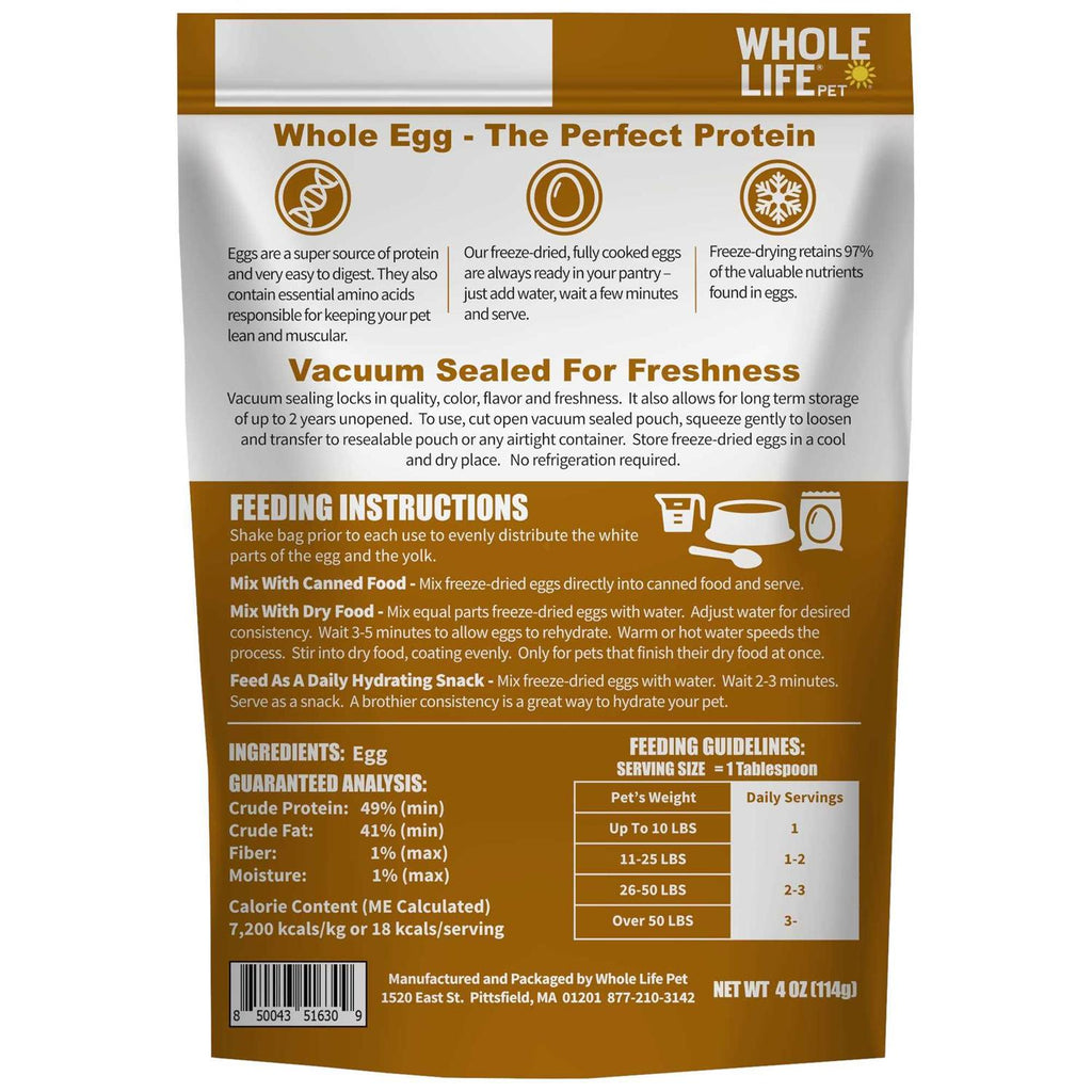 Freeze-Dried Eggs Dog & Cat Treats Q573