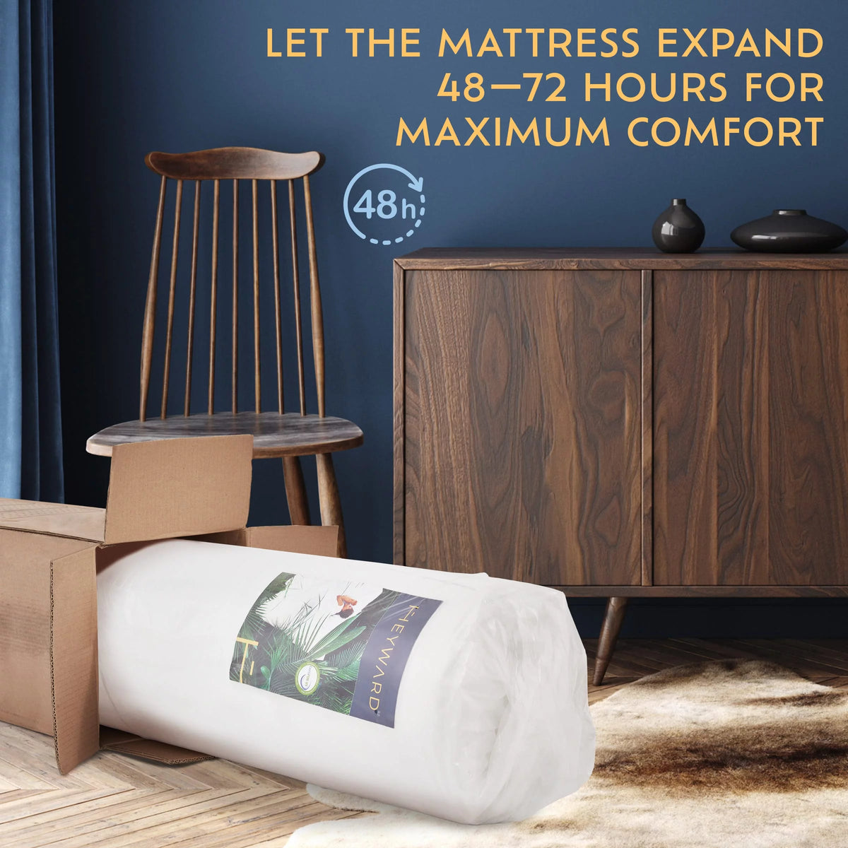 Queen Memory Foam Mattress D256